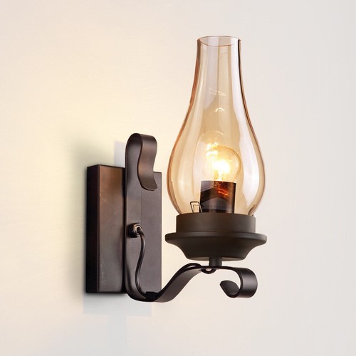 Vintage industrial wall lamp - industrial,