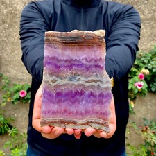 297G  Natural Crystal Agate Amethyst Quartz Amethyst Flake Mineral
