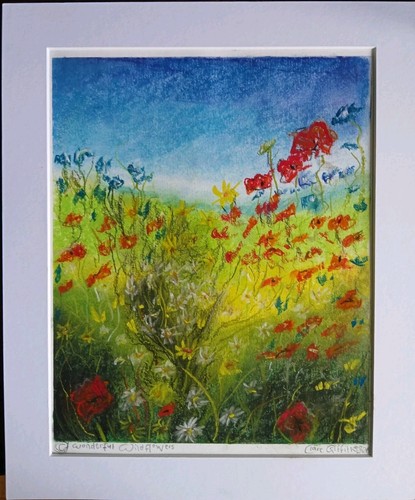 Original pastel floral - pastel,