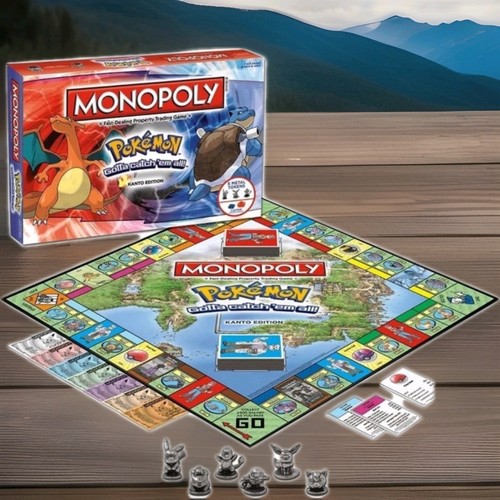 Pokemon monopoly kanto edition - kanto,