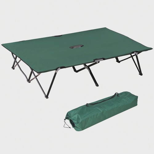 Double camping bed - double,
