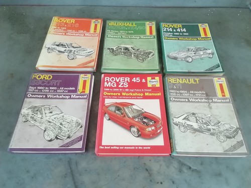 Used haynes car manuals - car,