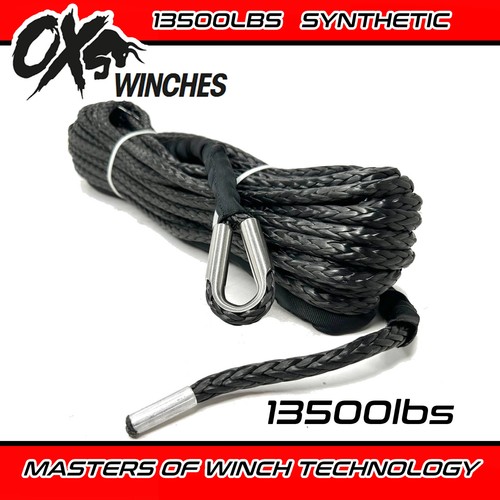 13500lbs winch synthetic rope - winch,