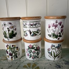6 Vintage Portmeirion Botanic