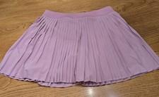 NWT  BAD BIRDIE Women's Pleated Golf/Tennis Skirt With Bike Skirt Sz Xl Pink