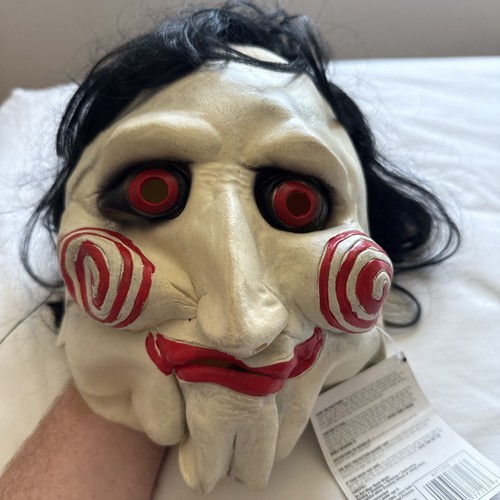 Saw billy puppet adult mask - billy,