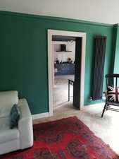 A rare find - gorgeous patterned large boho Moroccan vintage rug