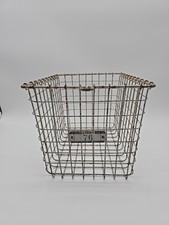 Vtg Lyon Wire Metal Gym Locker