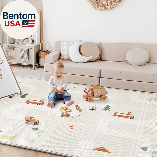 Baby play mat foldable - play,