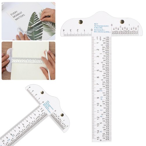 Square ruler graduated - 6", t-square