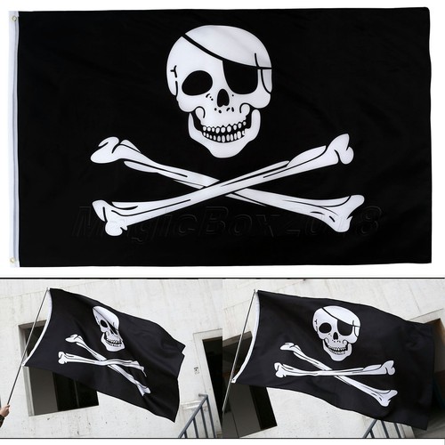 Large skull crossbones - large,
