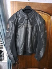 Wolf Titanium Mens Leather