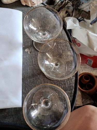 Vintage champagne coupe - 3,