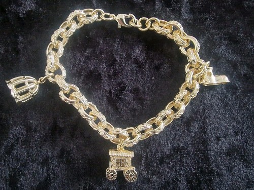 Gold plated gypsy belcher - gold,