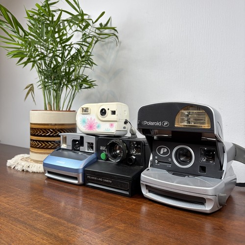 Vintage polaroid instant - vintage,