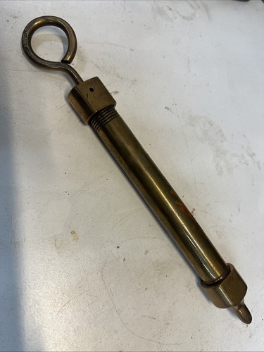 Vintage brass syringe type - vintage, syringe-type