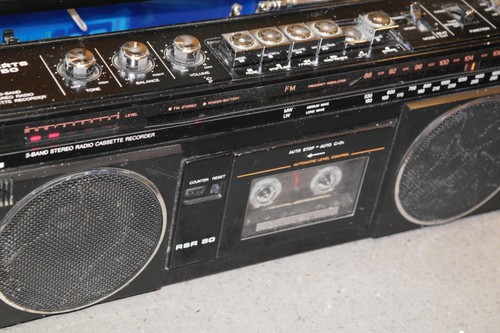 Band stereo radio cassette - radio,