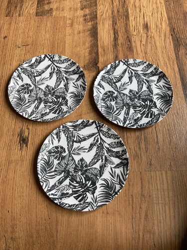 Tropical forest side plates - tropical,