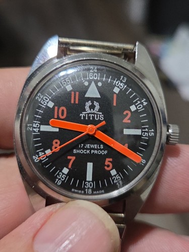 Vintage titus manual wind - vintage,