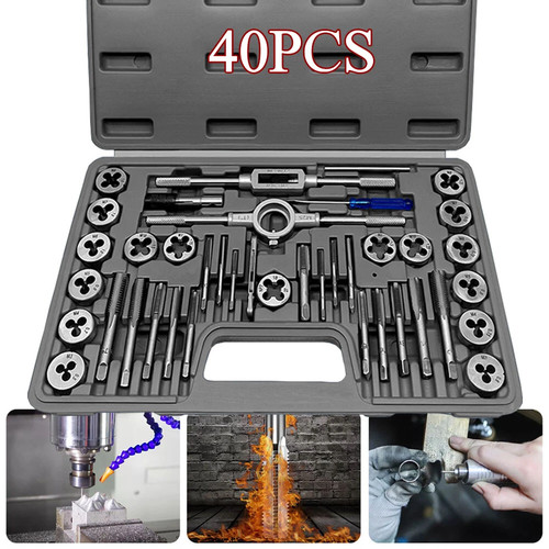 40pcs tap and - and, set