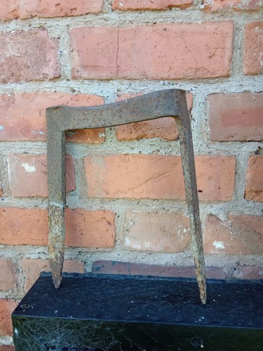 Antique wrought iron boot - wrought,