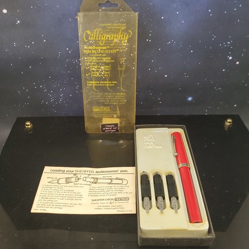 Vtg red sheaffer nonsense - sheaffer,