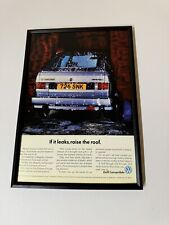 Framed Print Mk1 VW Golf GTI