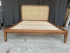 Swoon Raphia Double Bed Frame