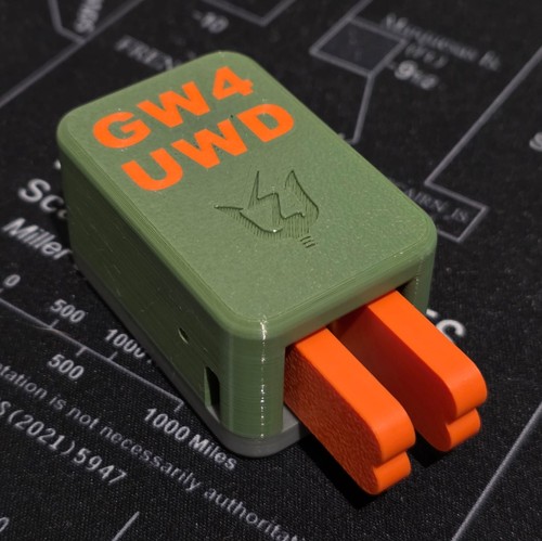 Twin paddle morse key - ,