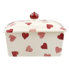 Emma Bridgewater Pink Hearts Half a Pound Butter Dish