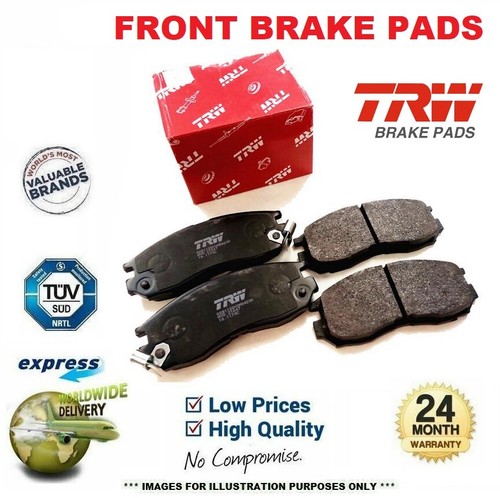 Trw front brake pads set - front, for
