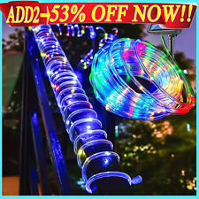 12M 100LED Solar Rope Tube