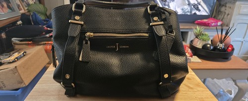 Jasper conran black leather - black,