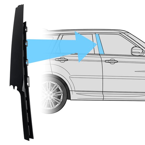 Front door pillar finisher - front,