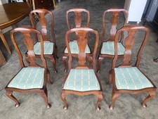 Antique repro 6 Queen Ann