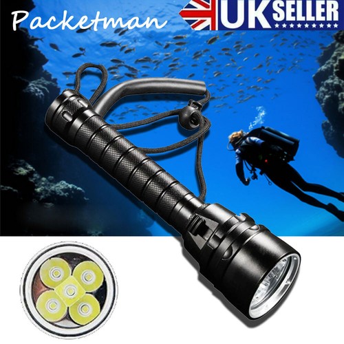 Underwater 100m scuba torch - 100m,