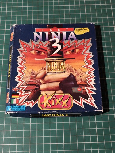 Last ninja amiga - last, boxed
