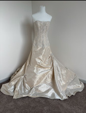 Maggie Sottero Victoriana Couture Beaded Corset Wedding Dress A-line Dropwaist