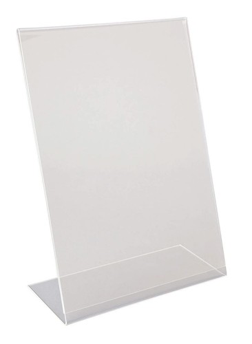 Perspex menu holder acrylic - a4,