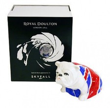 Royal Doulton Bulldog "JACK" - James Bond Skyfall 007 Brand New very Rare
