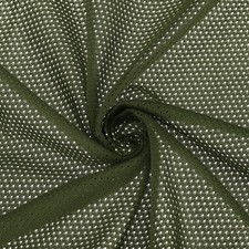 62" Mesh Fabric Slightly Stretchy for Backpack Pocket, Dark Green 4 Yard