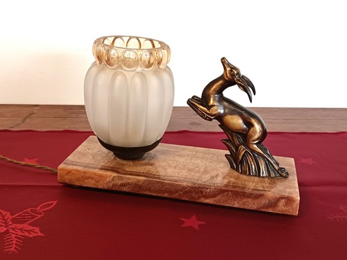 Vintage french art deco table - vintage,