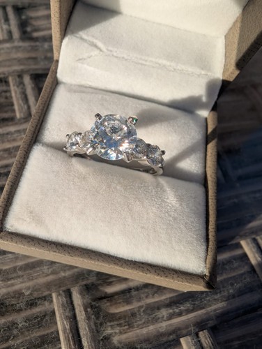 Qvc diamonique ring platinum - qvc,