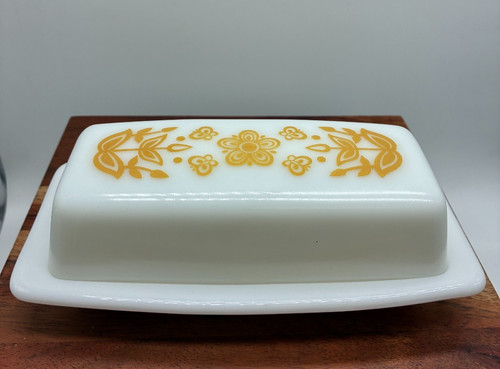 Vtg pyrex covered butter dish - vtg.pyrex,