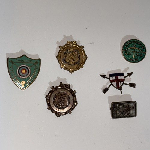 Vintage enamel lapel - lapel, badges