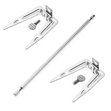 Chicken Roasting Rack Barbecue Rotisserie Spit Oven Air Fryer Fork Rotating UK