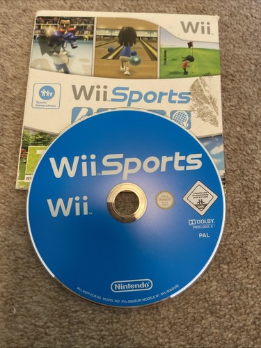 Wii sports cardboard - wii,