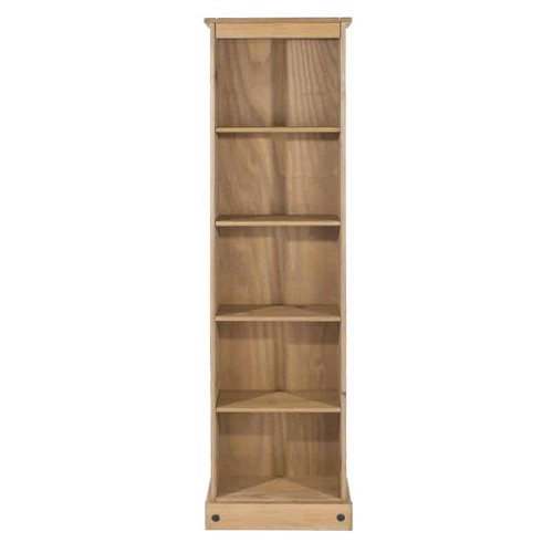 Corona pine bookcase tall - pine,