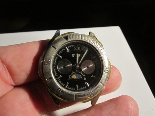 Guess chronograph moon phase - guess,