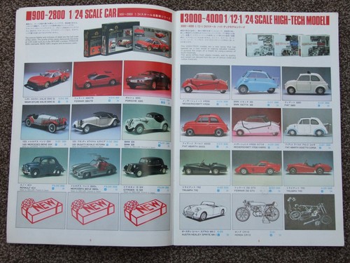 Plastic model kit catalogue - model,